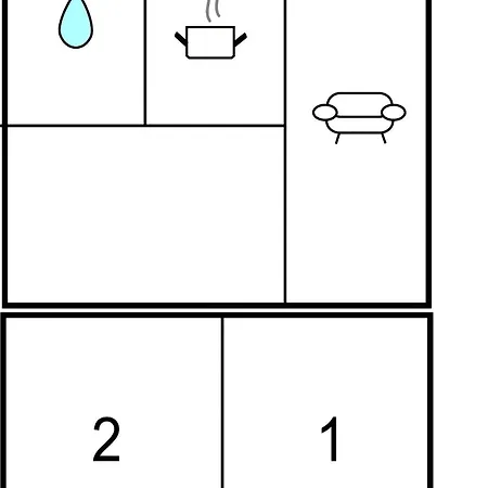 Ferienhaus 2 Bedroom Cozy In *